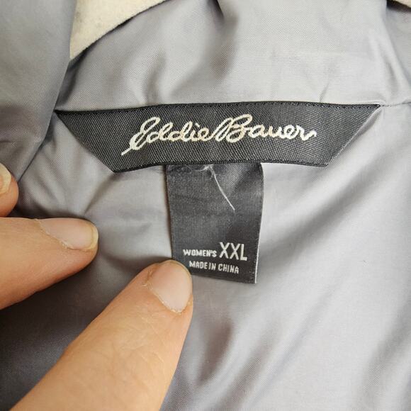 Eddie Bauer Jacket Eddie Bauer Down Jacket Eddie Bauer Goose Down Jacket XXL - Picture 7 of 9